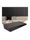 Panouri Acustice Vevor Șipci de Lemn 23.6 X 47.2 Inch Decorare Modernă a Pereților Stejar Negru