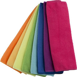 Цветни микрофибърни кърпи 30x30см 8бр