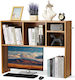 Vevor Desktop-Bücherregal Holz Desktop-Aufbewahrungsorganizer 1-stufig Büro & Zuhause