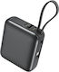 Energea Integra Mini 35 Power Bank 10000mAh 35W with USB-C Port Power Delivery Gray