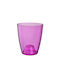 Kleiner Blumentopf Topf Kunststoff Transparent Violet