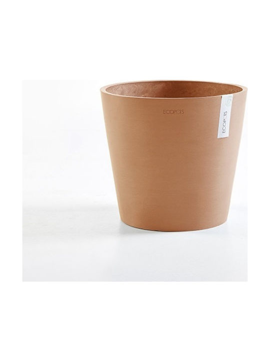 Ecopots Amsterdam Γλάστρα Πλαστική Καφέ