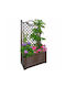 Bama Blumenkasten Kunststoff Coffee 80x43x150cm.