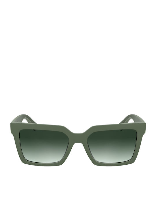 Calvin Klein Women's Sunglasses with Green Plastic Frame and Green Lens CKJ25602S 302