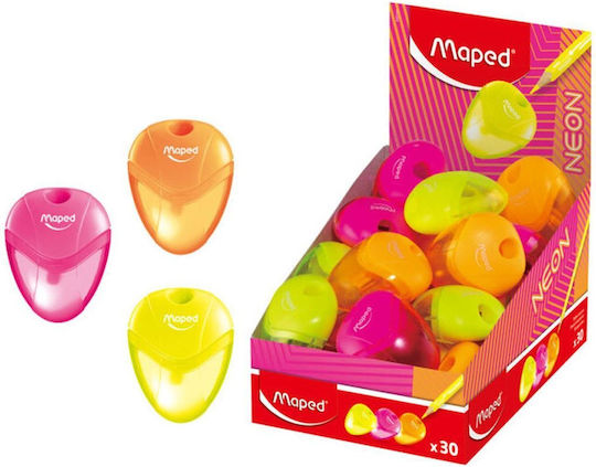 Maped Πλαστική Ξύστρα (Διάφορα Χρώματα) 1τμχ