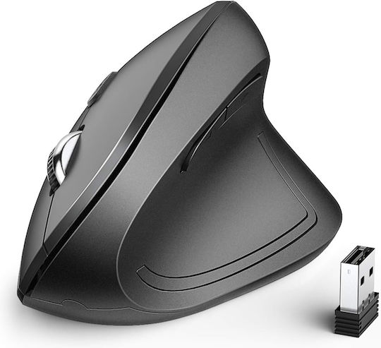 iClever WM-101 Wireless Ergonomic Vertical Mouse Black