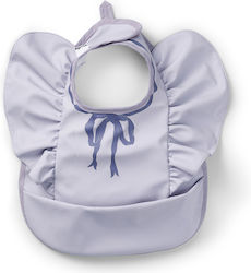 Elodie Details Waterproof Fabric Baby Bib with Hoop & Loop Fastener & Pocket Lavender for 3 m+