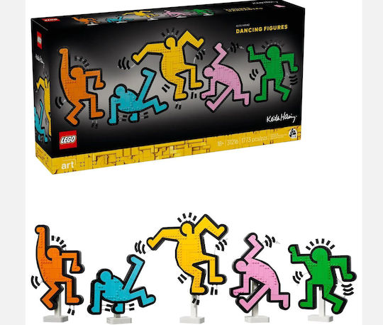 LEGO Art Keith Haring Dancing Figures για 18+ Ετών 1773τμχ