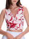 Γυναικείο Crop Top Floral Multicolor