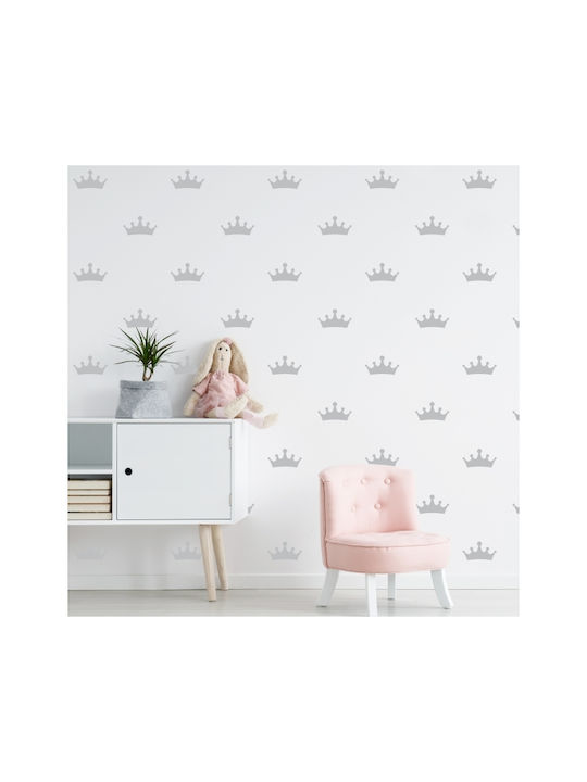 Wall Stickers Nursery-kids Room Crowns Set 24pc...