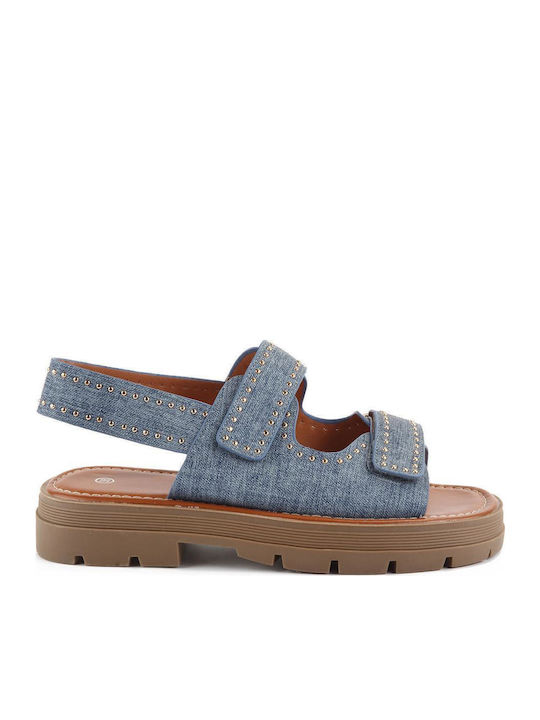 Fshoes Γυναικεία Σανδάλια Μπλε