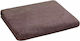 Beauty Home Beach Towel Cotton Brown 160x80cm E3021-MOKA
