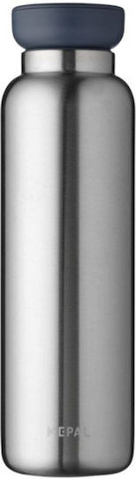 Mepal Μπουκάλι Θερμός Ανοξείδωτο / Πλαστικό 900ml Mepal Natural Brushed