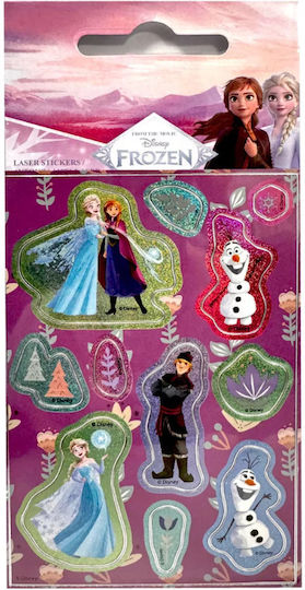 Disney Frozen Snowburst Set of Shiny Holographic Stickers