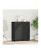 Bufet din Lemn Black Oak 30x30x70cm