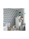 Wall Stickers For Nursery-kids Room Mickey Set Of 28pcs. - Light Grey