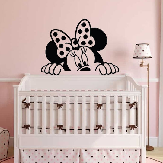 Wall Stickers For Kids Room Minnie 1 Pc. - Powder Pink
