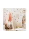 Wall Stickers For Nursery-kids Room Hearts Set Of 22pcs. - Light Blue