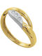 Antwnakakis Damen Ring aus Weißgold 18K