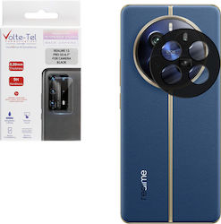 Volte-Tel Προστασία Κάμερας Tempered Glass Μαύρο για το Realme 12 Pro 5G