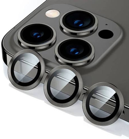 Camera Protection Tempered Glass Black for the iPhone 11, 11 Pro, 11 Pro Max, 12, 12 Pro, 12 Mini