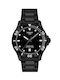 Tissot T-sport Seastar 1000 Ανδρικό Ρολόι 40mm Μπαταρίας με Μαύρο Μεταλλικό Μπρασελέ