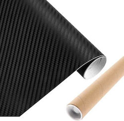 Benzi Autocolante Auto Carbon 127 x 127cm în Culoarea Negru 1buc