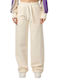 Women's Fabric Trousers Milk
