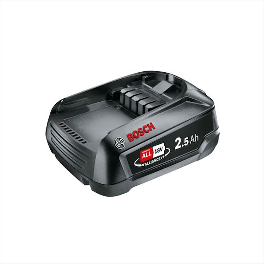 Bosch Tool Battery Lithium 18V with Capacity 2.5Ah