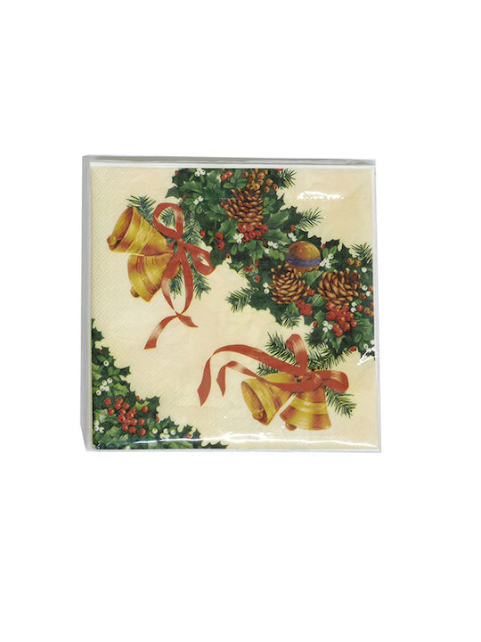 General Trade Set of Christmas Napkins L33xW33c...