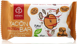 Anthema Protein Bar Protein Bar With Flavour Date Apple Cinnamon Maca 45gr