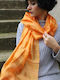 Women's Silk Scarf Orange