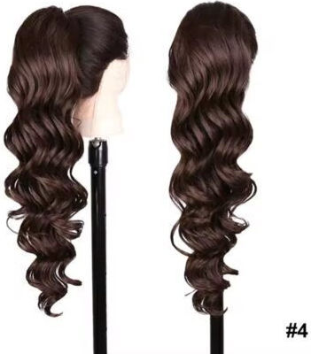 Gkm Synthetic Natural Keratin Kanekalon Hair Ponytail No Frizz No Shine No Tangle Vang Type 71 Cm Nest System Code 4