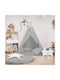 Kinder Teppich Sterne Gray