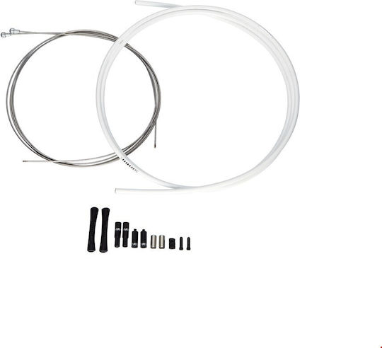 Sram Slickwire Pro комплект за спирачен кабел за шосейни велосипеди 016 5mm вътрешен и външен бял