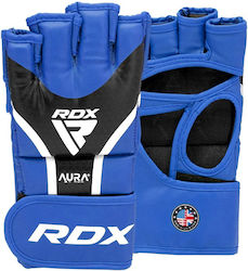 Grappling Gloves Aura Plus T-17 Blue Black Xl