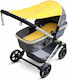Sonnenschirm Kinderwagen Gelb