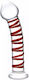 Glas Mr Swirly Dildo din sticlă 20.3cm