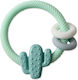 Itzy Ritzy Teething Rattle BPA Free made of Silicone for 3 m+