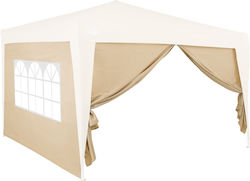 Set 2 Seitenwände Deuba Beige Maße 3x2m Polyester Wasserdicht Set 2 Seitenwände Deuba Beige Maße 3x2m Polyester Wasserdicht