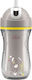 Chicco Baby Cup Sport made of Metal Gray 266ml for 14m+m+