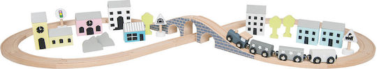 Jabadabado Set with Train made of Wood with Light for 3+ years+ Years
