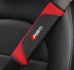 Προστατευτικό Κάλυμμα Ζώνης Αυτοκινήτου Audi Rs4 Rs5 Rs6 2τμχ