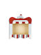 Kids Shelf Wall Mount Beige 35x38x15cm