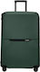 Samsonite Magnum Eco Großer XL Koffer Waldgrün