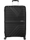 Flytwist 78cm Large Suitcase Shadow Black