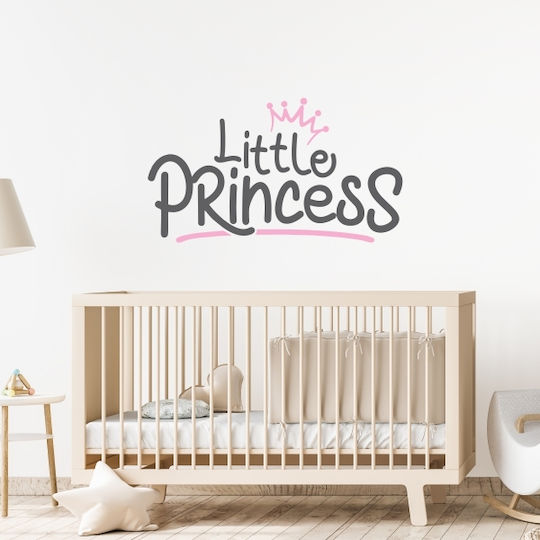 Wall Stickers For Kids Room Little Princess 1 Pc. - Yellow Green