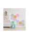 Wall Stickers For Kids Room Ηexagon 1 Pc. - Powder Blue