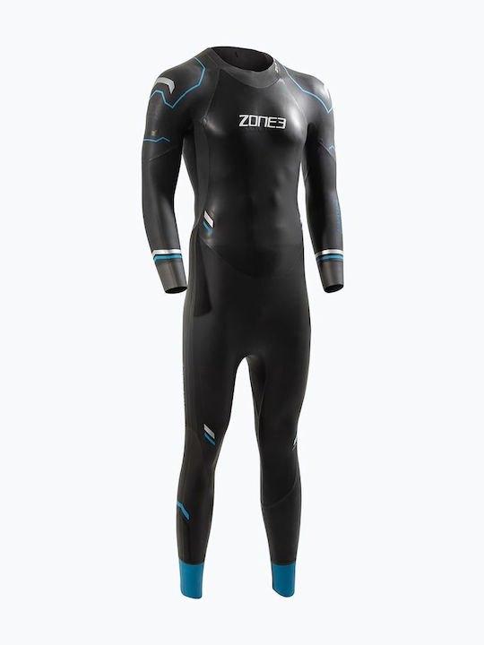 Zone3 Herren Triathlon Neoprenanzug Advance 4 mm Schwarz Blau Gunmetal Größe ML
