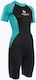 Women's Aquastic Wavey Wetsuit 2 Mm Black Mint Size S